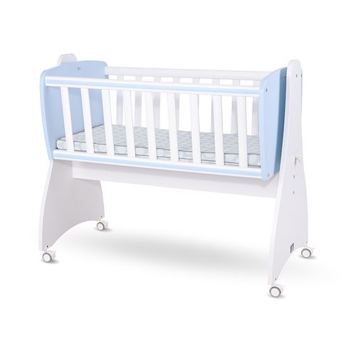 LORELLI FIRST DREAMS kolijevka za bebe White/Baby Blue slika 1