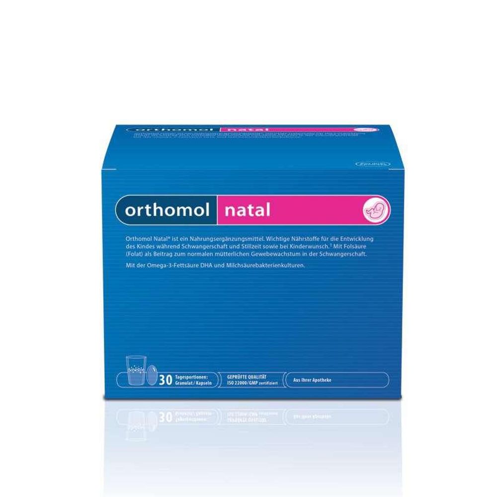 Orthomol® Natal Granule A30 - Dodatak Ishrani za Trudnice slika 1