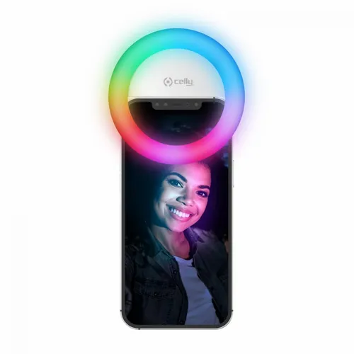 Celly Selfi Flash Light Pro bela + Micro USB kabl slika 2