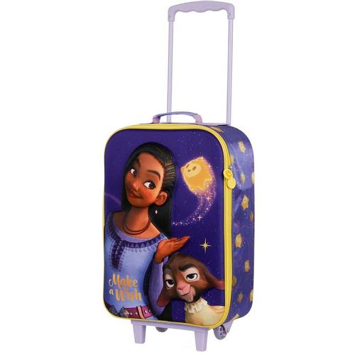 Disney wish 3D trolley suitcase slika 1