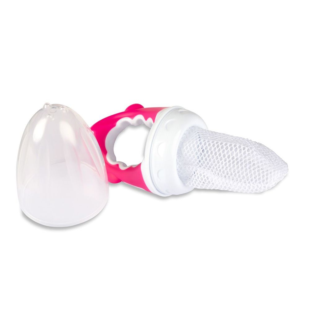 BABY NOVA Silikonska duda za voće Dentistar Food Feeder, Roza slika 2
