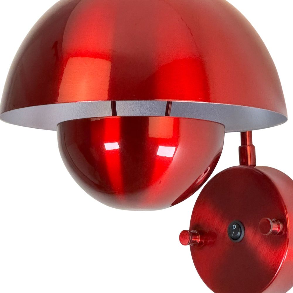 Zidna Lampa Eylul - 15683 - B, Crvena slika 5