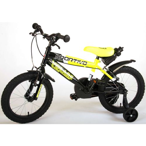 Dječji bicikl s dvije ručne kočnice Volare Sportivo 16" neon žuta slika 14