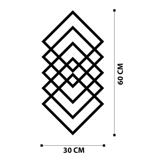 Wallity Metalna zidna dekoracija Geometry slika 6