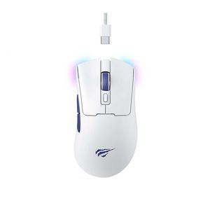 Havit gaming miš, "HV-MS966WB" wireless + žičani, bijeli