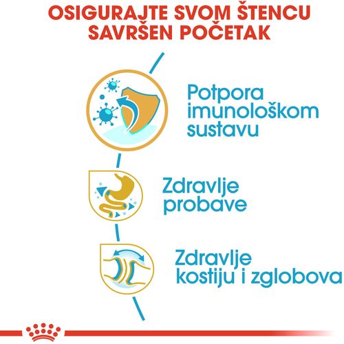 ROYAL CANIN BHN Bulldog Puppy, potpuna hrana specijalno prilagođena potrebama buldoga tijekom rasta (do12 mj.), 3 kg slika 6