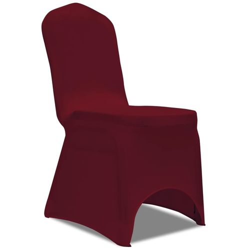 Navlake za stolice rastezljive bordo 30 kom slika 26