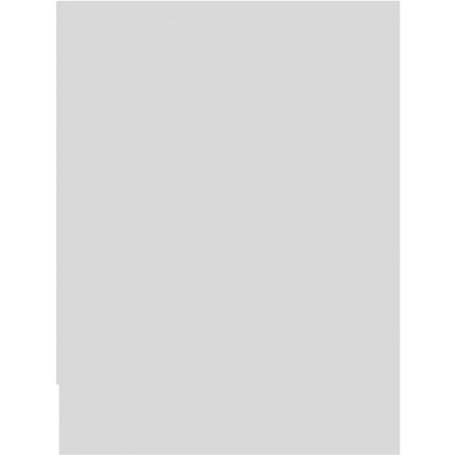 Noćni ormarić bijeli 40 x 30 x 40 cm od iverice slika 10