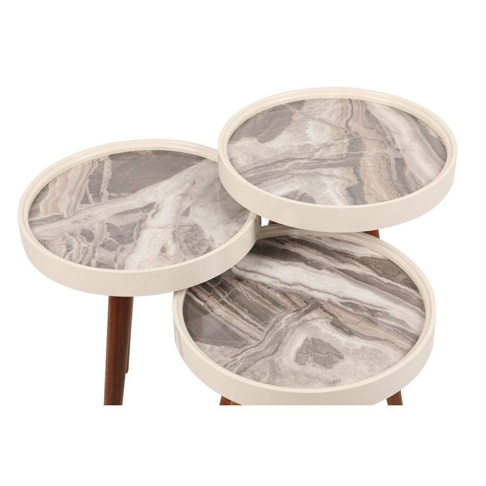 Neep White
Walnut
Grey Nesting Table (3 Pieces) slika 3