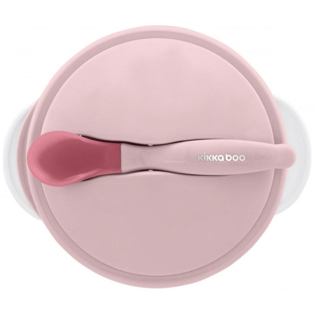 Kikka Boo Zdjela sa termo kašikom 250ml, Pink slika 2