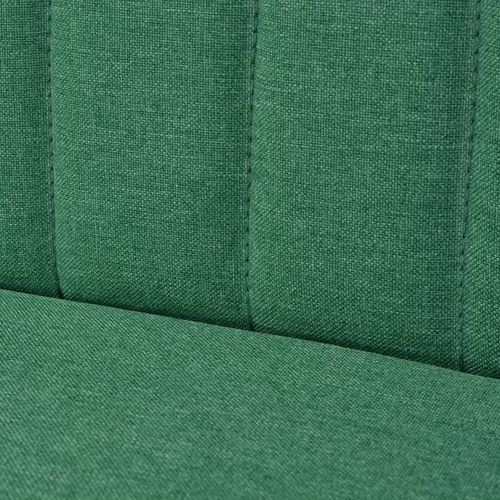 Sofa 117x55,5x77 cm Tkanina Zelena slika 15