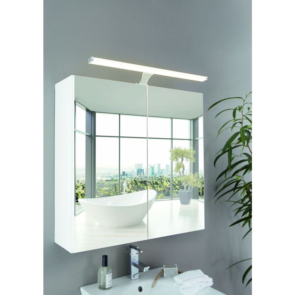 Eglo Vinchio zidna/1, led, 10w, 1500lm, ip44, krom/bijela  slika 4