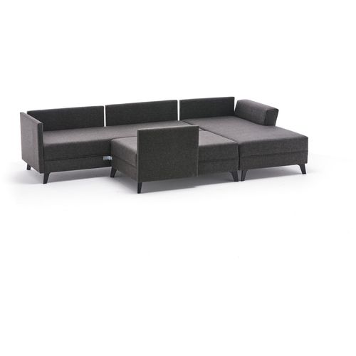 Atelier Del Sofa Eris - Antracit Ugao Sofa-Krevet slika 11