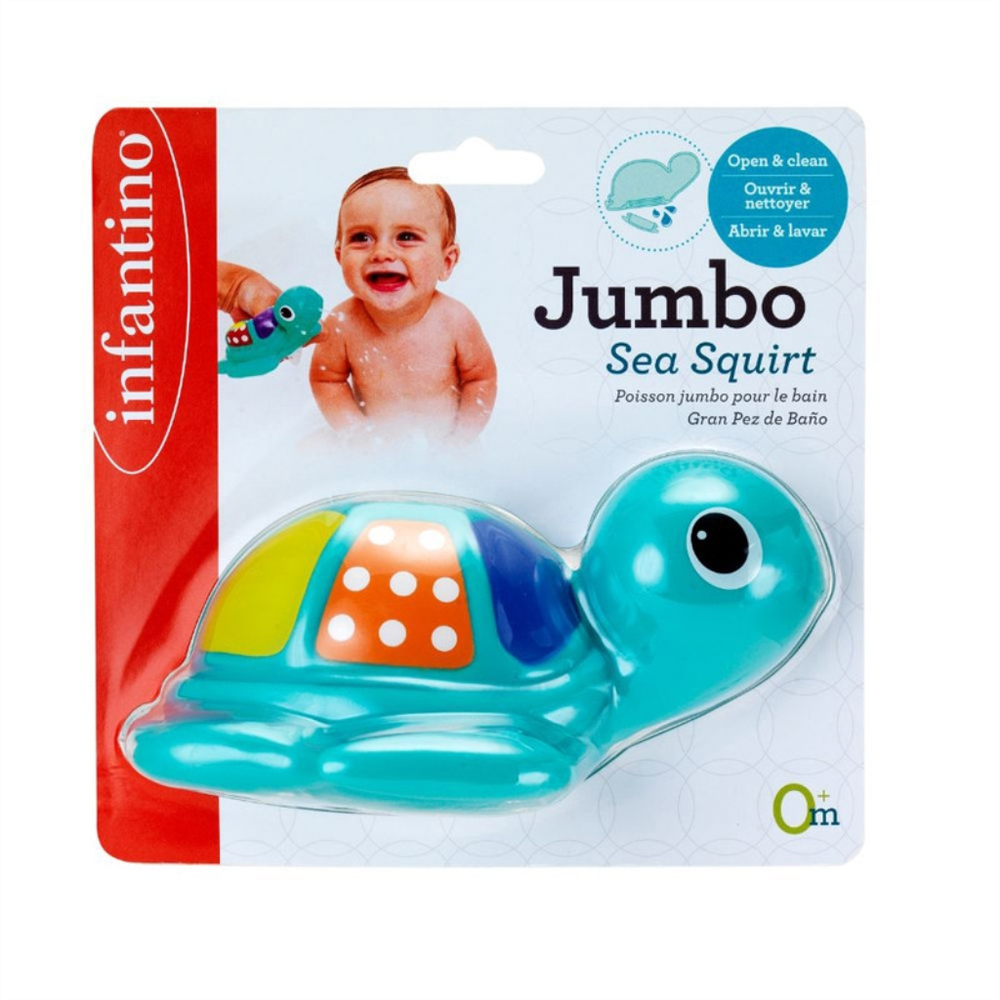 Infantino 305048 Igračka za kupanje Jumbo Sea Squirt Kornjača slika 4
