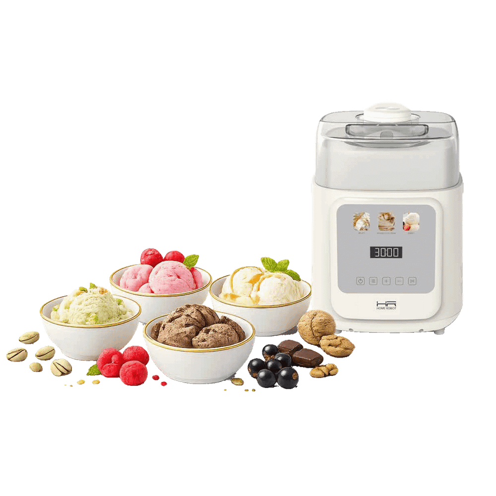 HOME Robot aparat za sladoled s kompresorom GELATO-500 / 1 l, 90 W  slika 1
