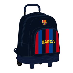 Školski Ruksak s Kotačima F.C. Barcelona Granatna Mornarsko plava 33 X 45 X 22 cm