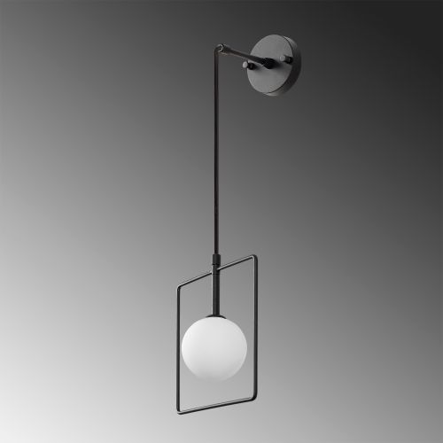 Geometri - 11115 Black
White Wall Lamp slika 3