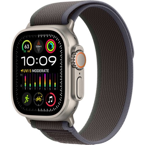 Apple Watch Ultra 2 GPS+Cellular 49mm Titanium Case/Blue-Black Trail Loop S/M MRF53SE/A Pametni sat slika 1