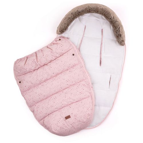 PETITE&amp;MARS Footmuff Comfy 4 u 1 zimska vreća za kolica, Glossy Princess/White slika 4