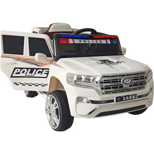 Auto na akumulator SUV Police Patrol white slika 5