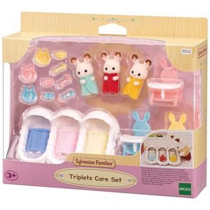 Sylvanian Triplets Care Set