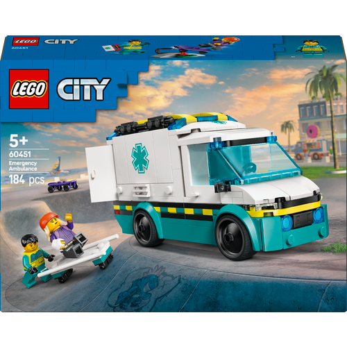 LEGO® CITY 60451 Kola hitne pomoći slika 4