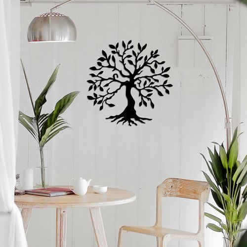 Tree 3 Black Decorative Metal Wall Accessory slika 4