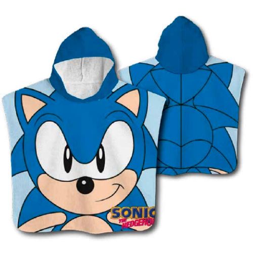 Sonic The Hedgehog microfibre poncho ručnik slika 1