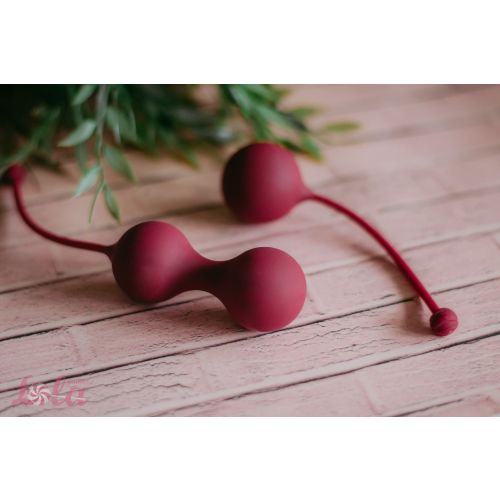 Vaginalne kuglice Lola games Set for Easy and Medium Level Love Story Carmen Wine Red slika 5