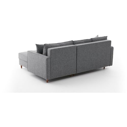 Atelier Del Sofa Kutna garnitura, Sivo, Eva Right - Grey slika 10