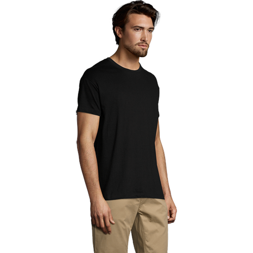 REGENT unisex majica sa kratkim rukavima - Crna, XL  slika 3