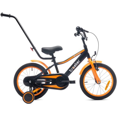 Dječji bicikl guralica Tracker 16" crno - narančasti slika 2