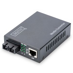 Digitus Gigabit Media Converter SC/RJ45 SM TX/RX SC 10 km DN-82121-1