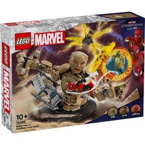 LEGO 76280 Završna bitka: Spider-Man protiv Sandmana