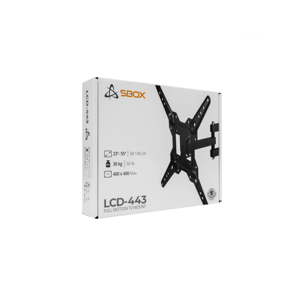 SBOX Stalak LCD-443 (23-55"/30kg/400x400) slika 10