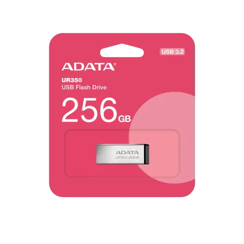 USB Flash 256 GB AData 3.2 Gen 1 UR350-256G-RSR/BK slika 2