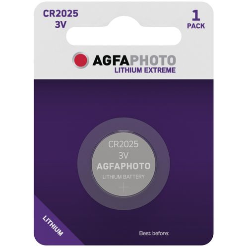 Agfa baterija dugmasta litijum CR2025  slika 1