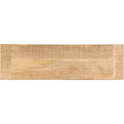Klupa za hodnik od masivnog drva manga 120 x 35 x 45 cm slika 16