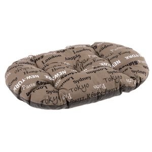 Ferplast Jastuk Relax C 65/6 pse i mačke Cities Brown 65X42 cm