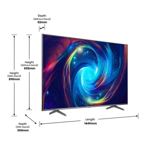 Hisense 65E7KQ Televizor 65" PRO QLED, 4K UHD, Smart slika 8