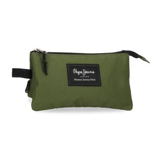 Pepe Jeans Pernica 22 cm Aris Evergreen 63343A4 sa 3 odjeljka zelena