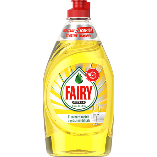 Fairy Extra+ deterdžent za pranje suđa Citrus 450ml slika 1