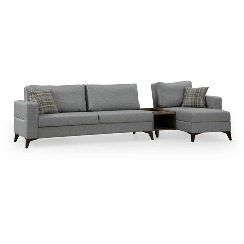 Kristal Rest Shelf Set - Light Grey Light Grey Sofa Set slika 3