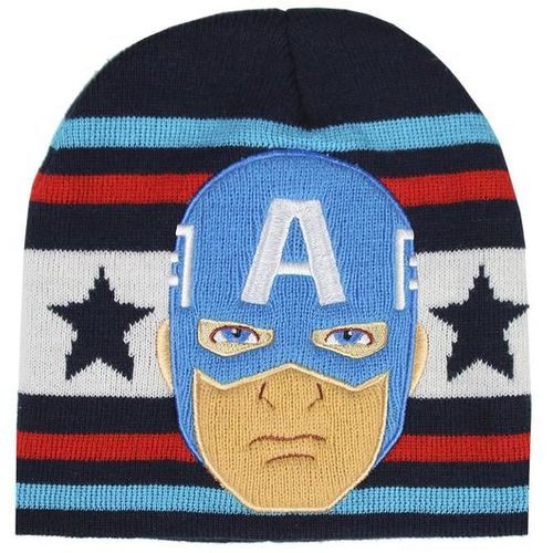 Dječja Kapa Captain America The Avengers Mornarsko plava (Univerzalna veličina) slika 1