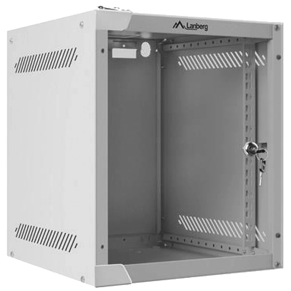 Lanberg Rack Ormar, 280 x 310 x 336 mm - RACK CABINET 6U, 10" slika 1
