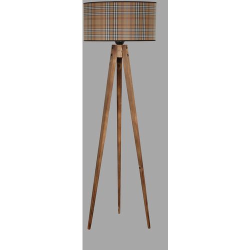 Tripod lambader yanık silindir 02 abajurlu Multicolor Floor Lamp slika 1