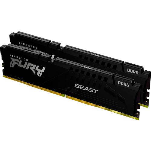 Kingston DRAM 32GB 6000MHz DDR5 CL40 DIMM (Kit of 2) FURY Beast Black 740617325690 EAN: 740617325690 slika 1