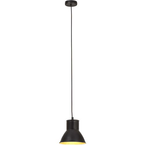 Viseća svjetiljka 25 W crna okrugla 17 cm E27 slika 18