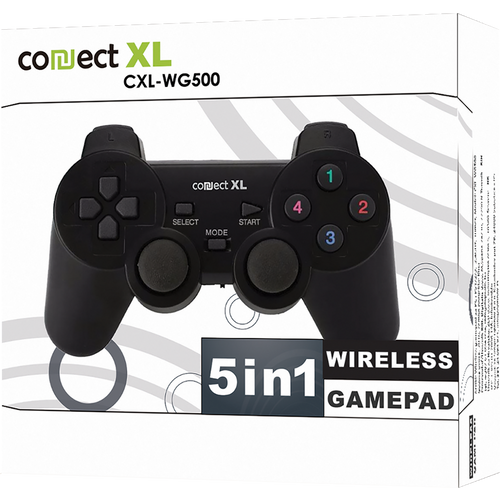 Connect XL Gamepad wireless, 5u1, PC i PS1/2/3,  2,4GHz, 10met - CXL-WG500 slika 2
