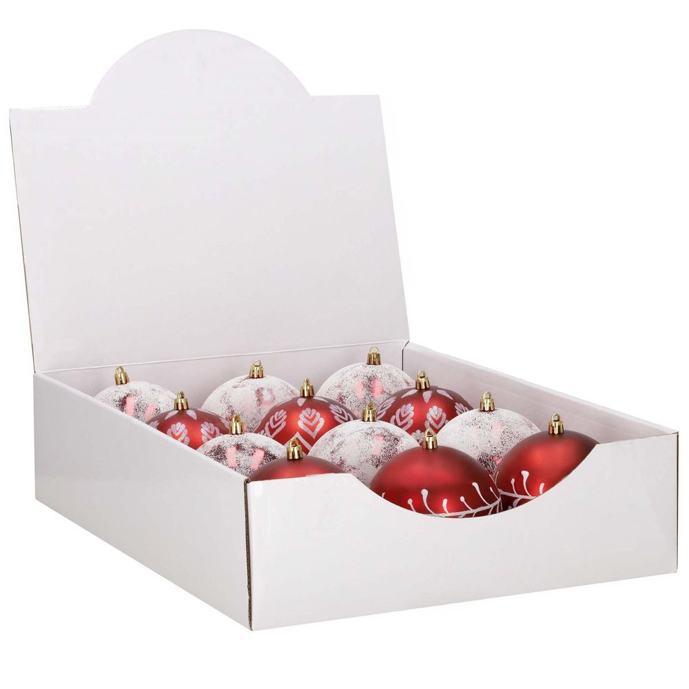Ca1536 set božićnih kuglica 10 cm 12 kom. slika 7